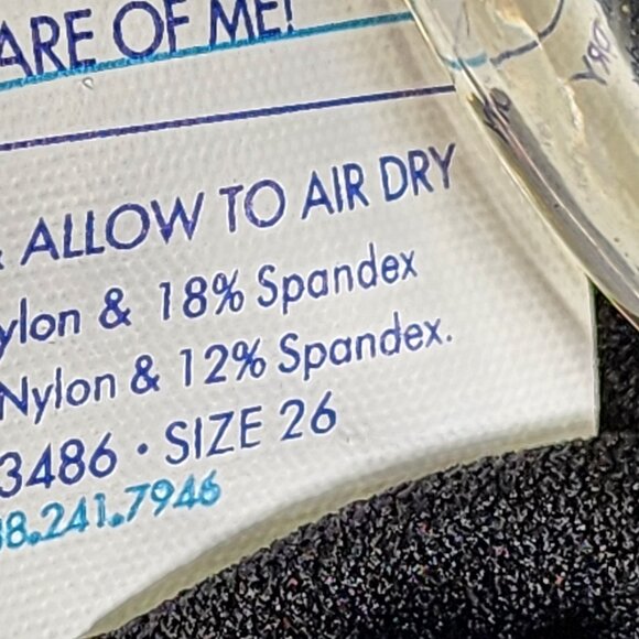 Beach Belle Womens Plus Size 26 Blue Tummy Control One Piece Swim Dress New - Picture 6 of 8